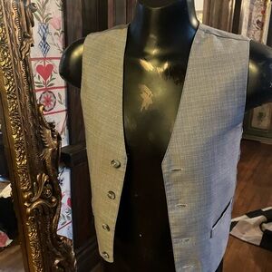 Gray women Suit Vest